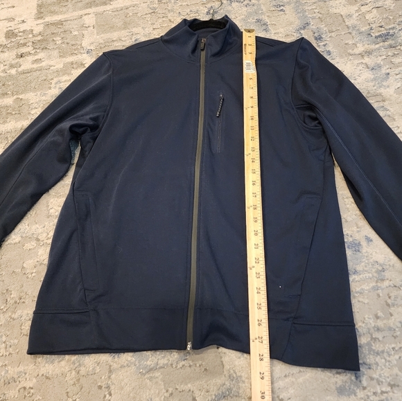 Mack Weldon Navy Blue Atlas Full-Zip Jacket Men's Size Large - Picture 7 of 16